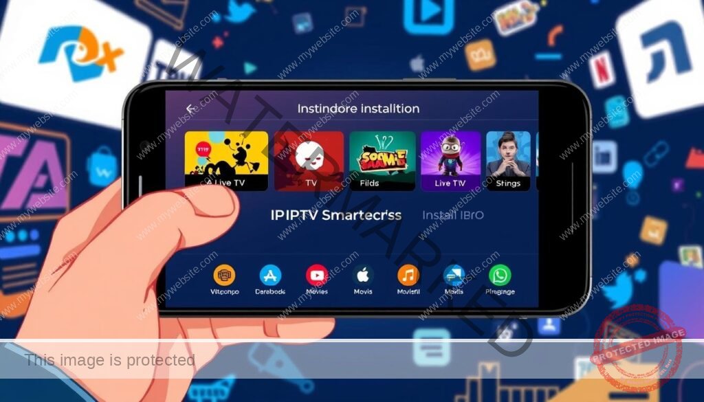IPTV Smarters Pro APK installation